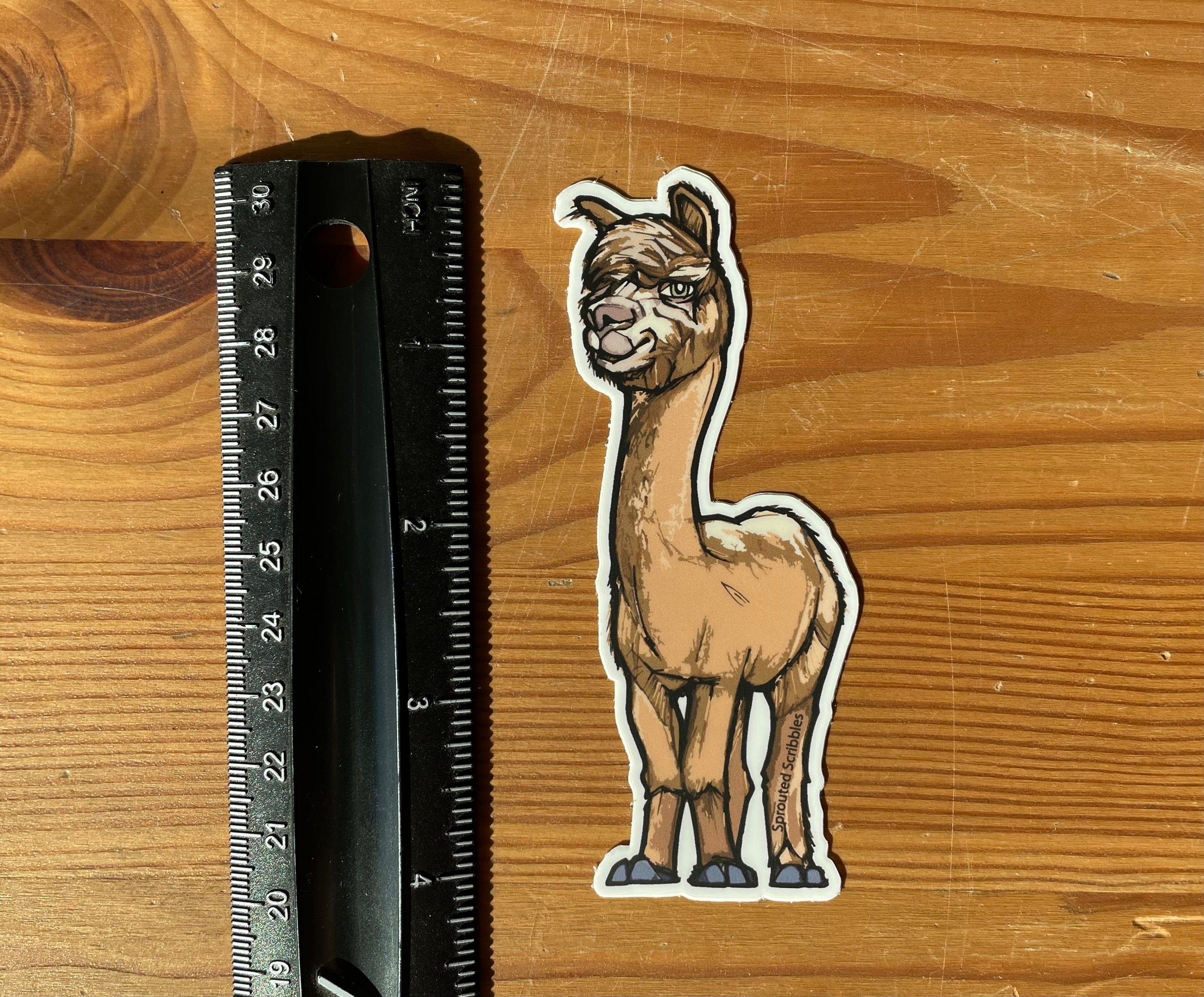 Alpaca Sticker | Llama Decal