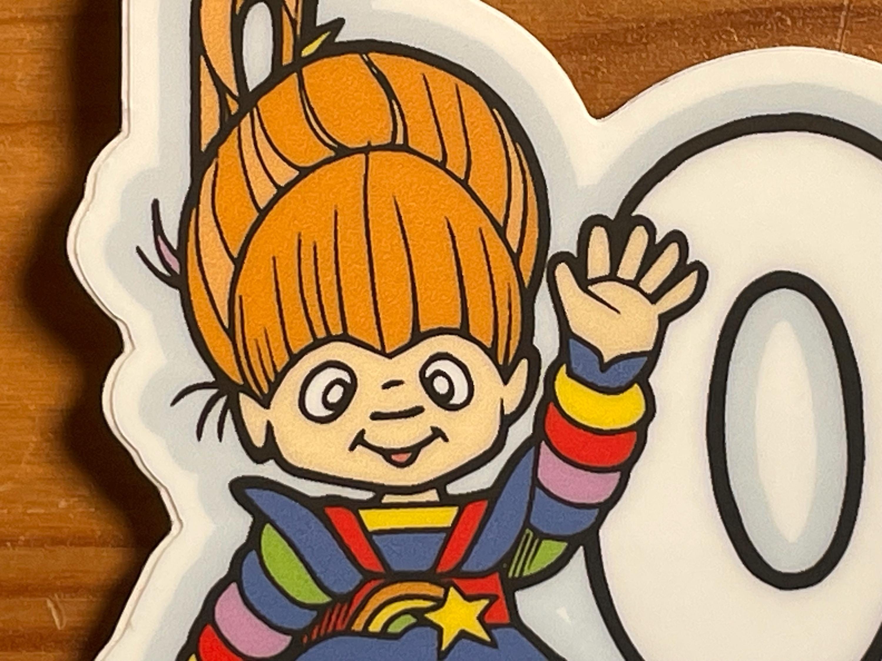 1980 Toys Sticker | Colorful Eighties Vinyl Decal