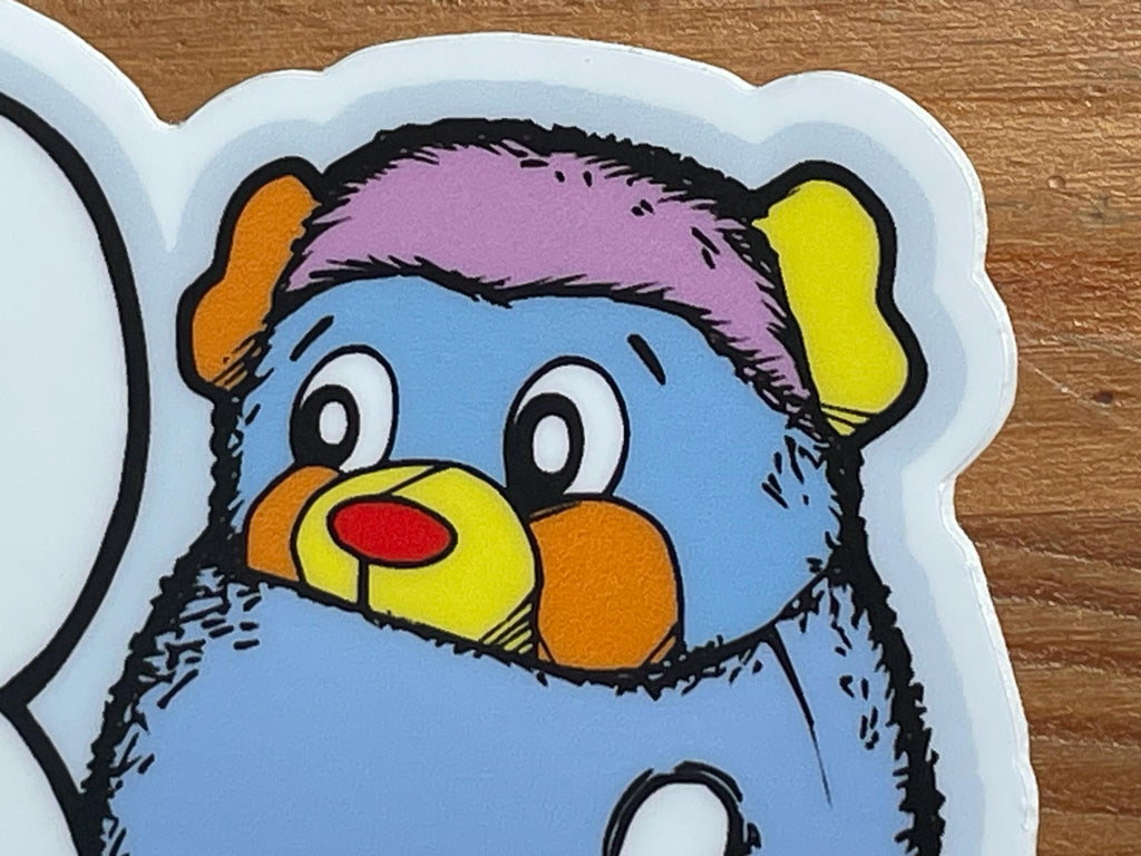 1980 Toys Sticker | Colorful Eighties Vinyl Decal