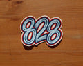 828 Western North Carolina Area Code Sticker | Weatherproof Vinyl Decal for Car