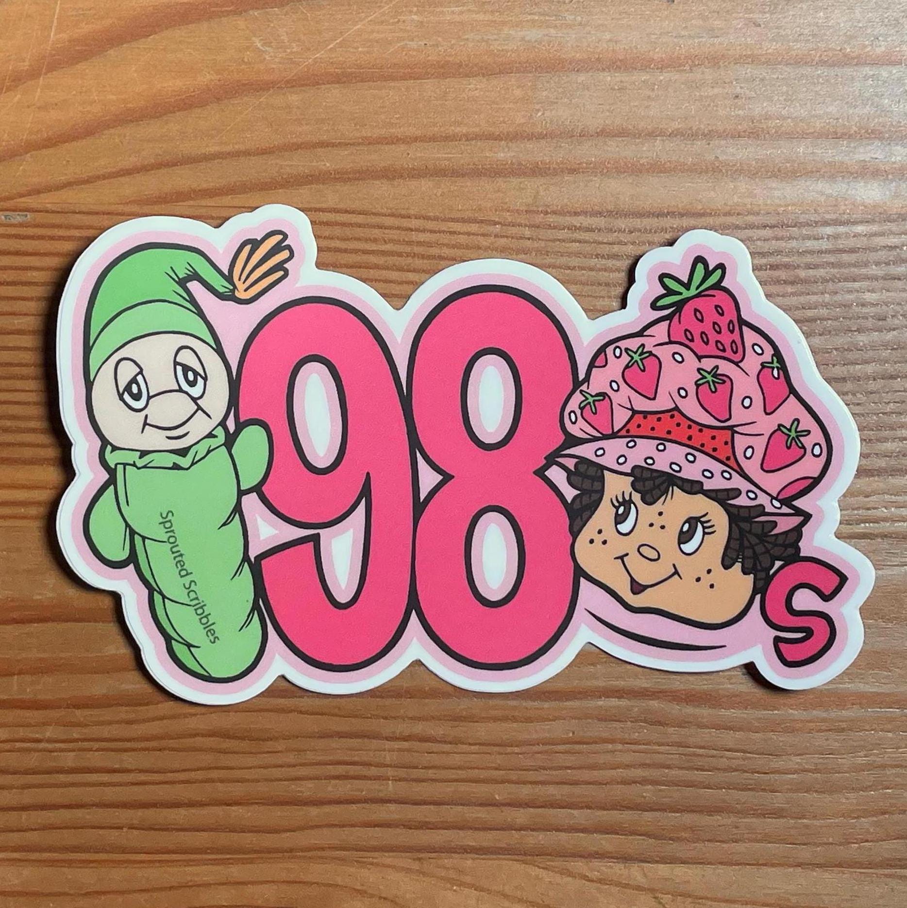 1980 Toys Sticker | Eighties Decal | Weatherproof Vinyl