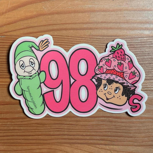 1980 Toys Sticker | Eighties Decal | Weatherproof Vinyl