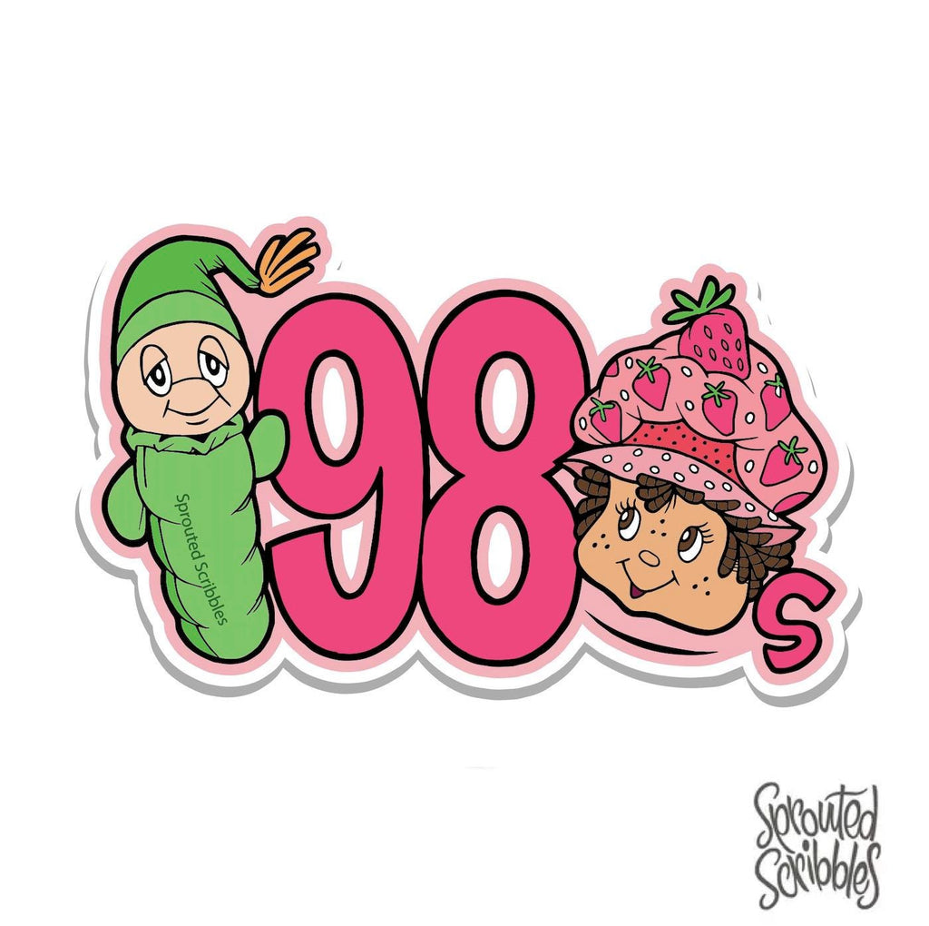 1980 Toys Sticker | Eighties Decal | Weatherproof Vinyl