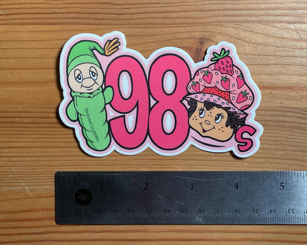 1980 Toys Sticker | Eighties Decal | Weatherproof Vinyl