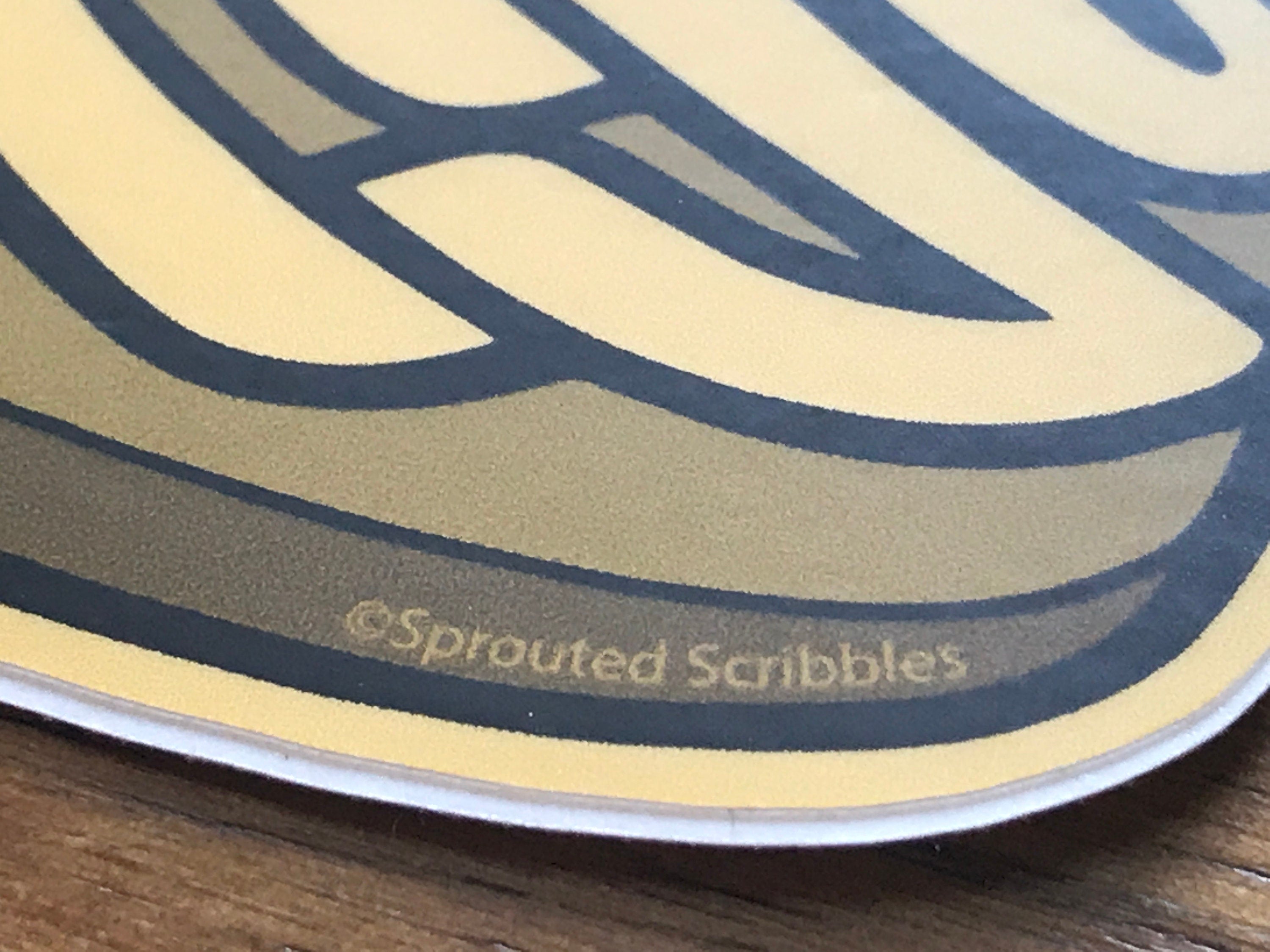 Asheville Beer Mug Sticker